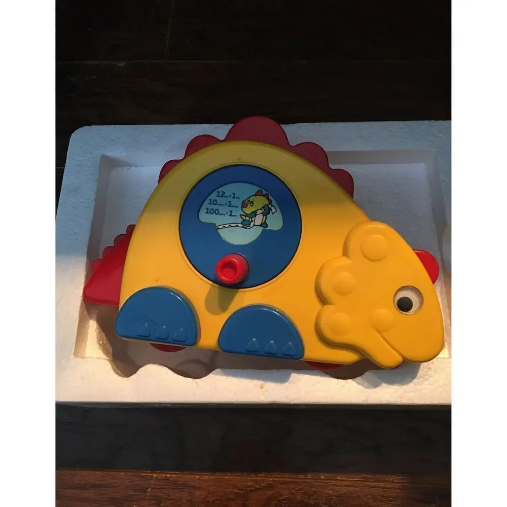 Vintage 1986 Playwell Dino-Measure-Saurus